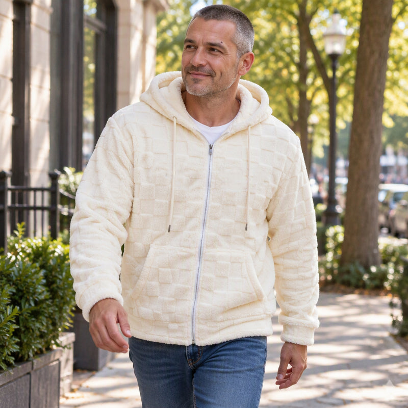 Sherman - Chaqueta Informal De Invierno Con Capucha Y Abrigada