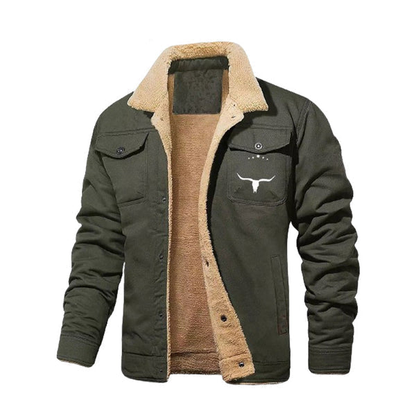 Franccois - Chaqueta Retro De Abrigo