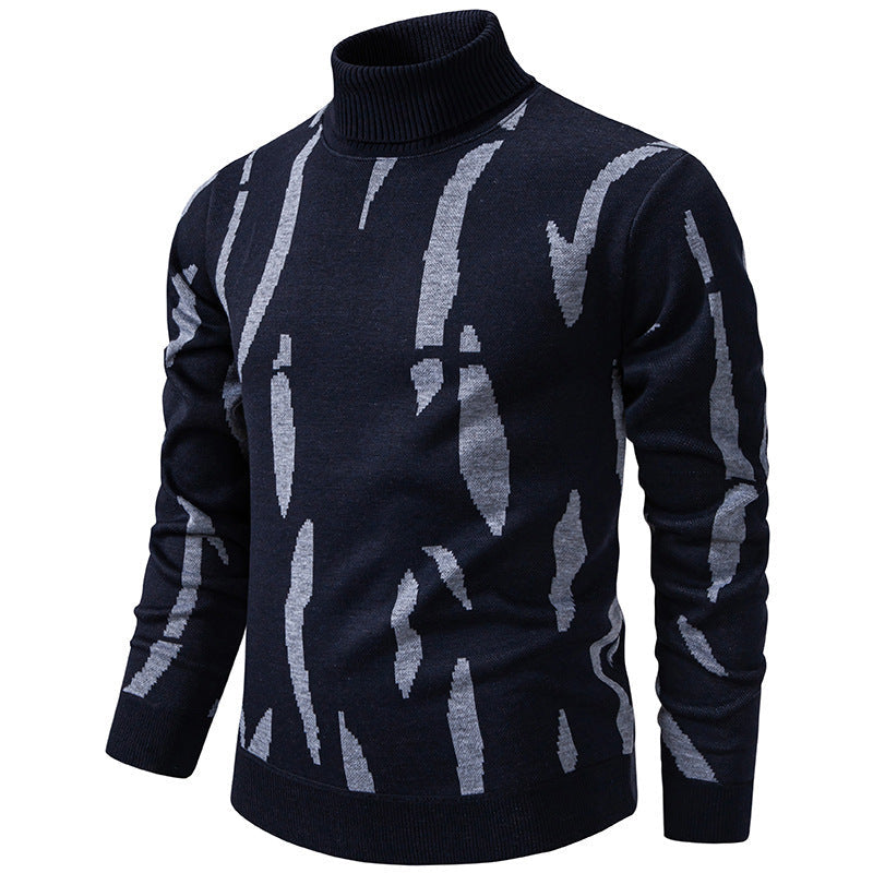 Tyrel - Jersey Informal De Punto Con Estampado Abstracto