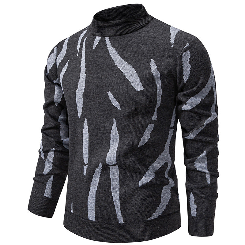 Tyrel - Jersey Informal De Punto Con Estampado Abstracto