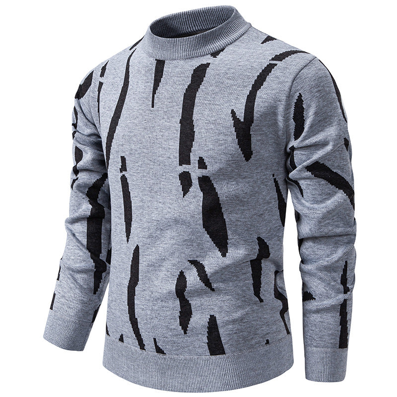 Tyrel - Jersey Informal De Punto Con Estampado Abstracto