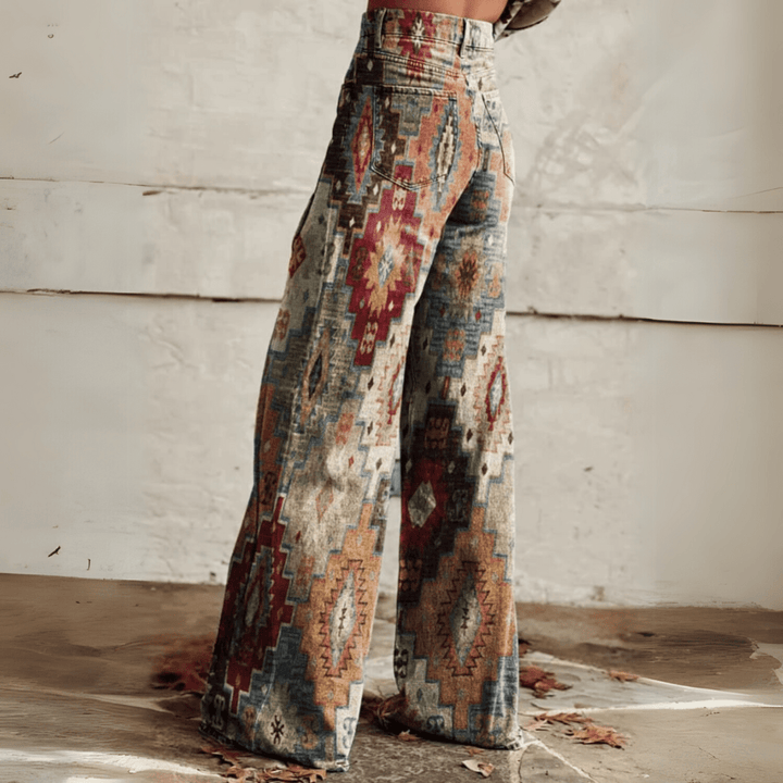Mariola - Pantalones Boho Vintage