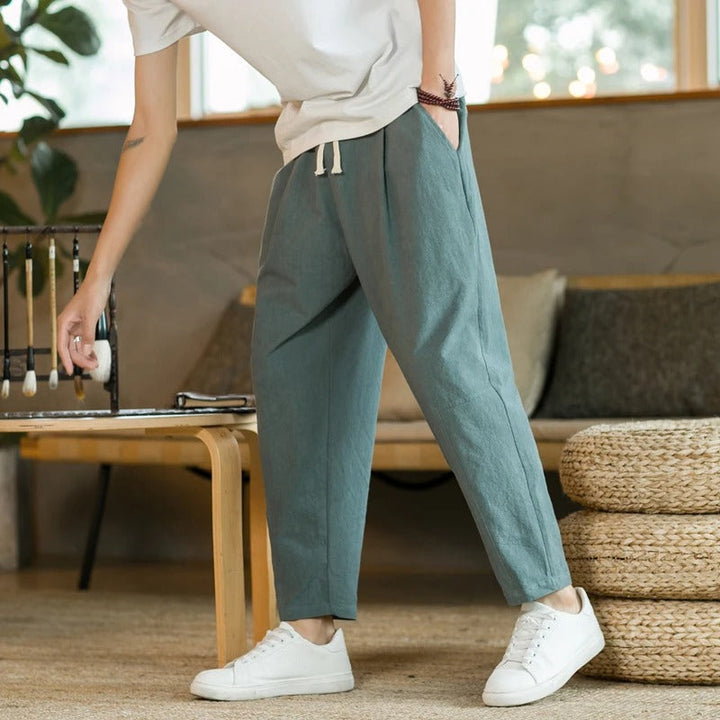 Filippo - Pantalones De Verano De Lino