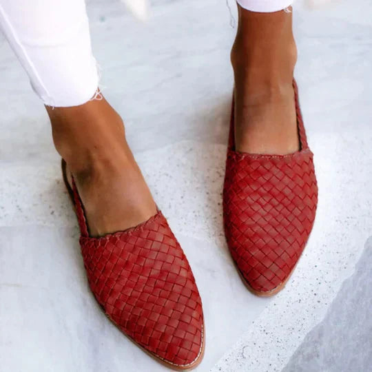 Leia - Sandalias Planas Hechas a Mano