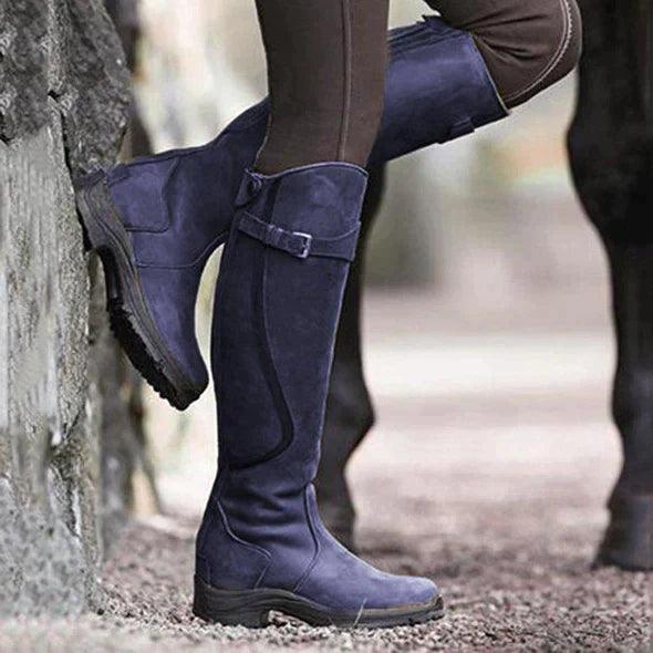 Tharika - Botas De Montar Impermeables De Cuero
