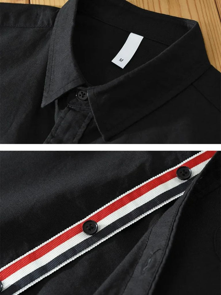 Starc - Camisa De Lino De Manga Larga