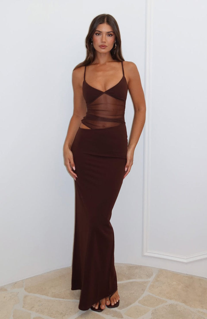 Aisling - Vestido De Fiesta Ajustado Sin Espalda