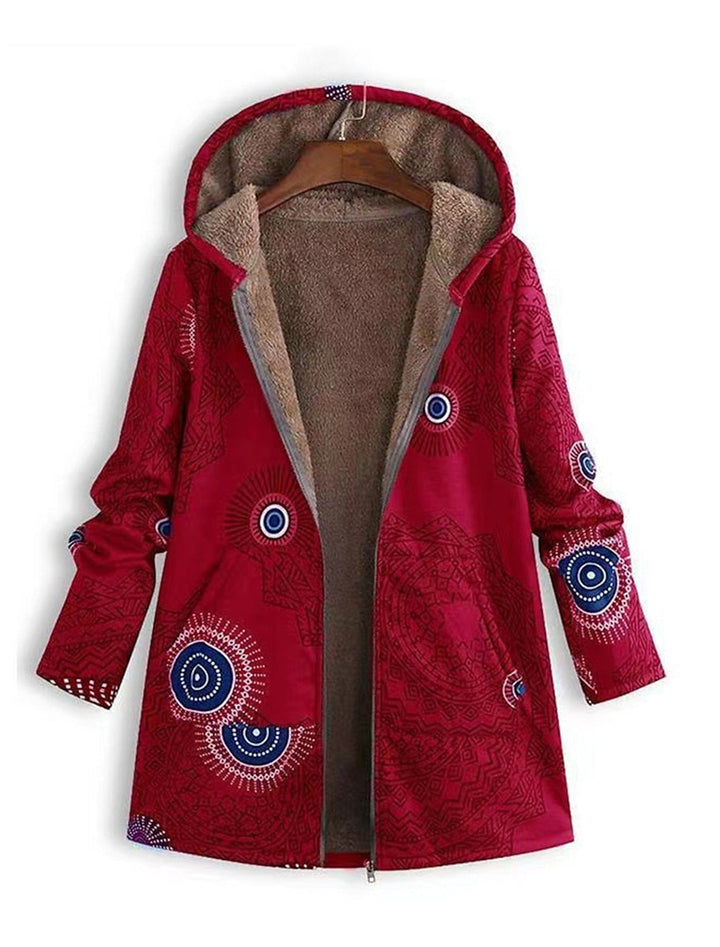 Aerilyn - Parka Cálida y Suave Con Bolsillos