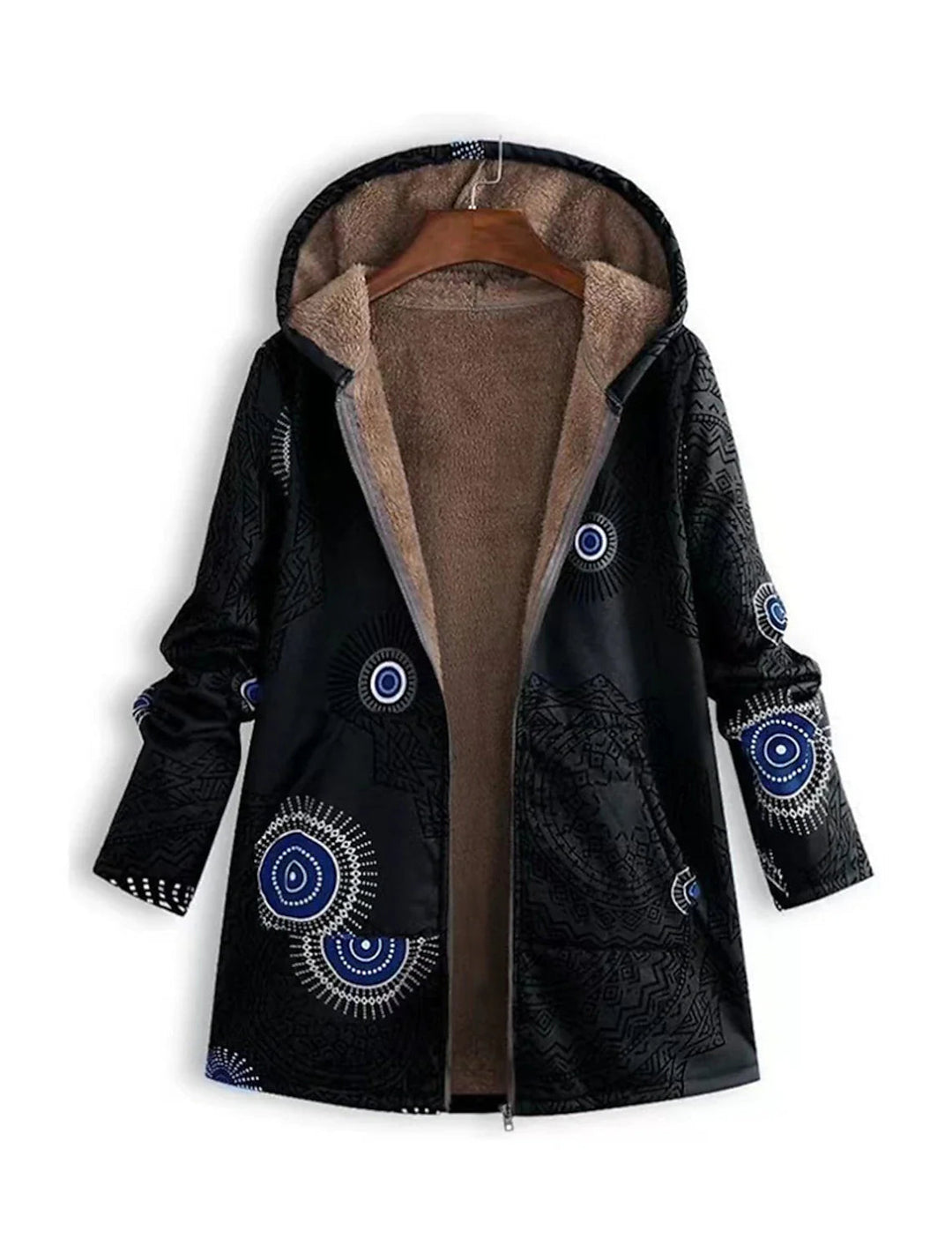 Aerilyn - Parka Cálida y Suave Con Bolsillos