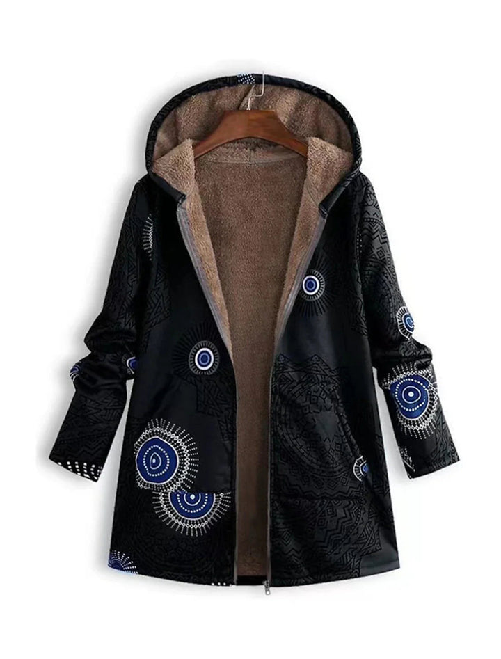 Aerilyn - Parka Cálida y Suave Con Bolsillos