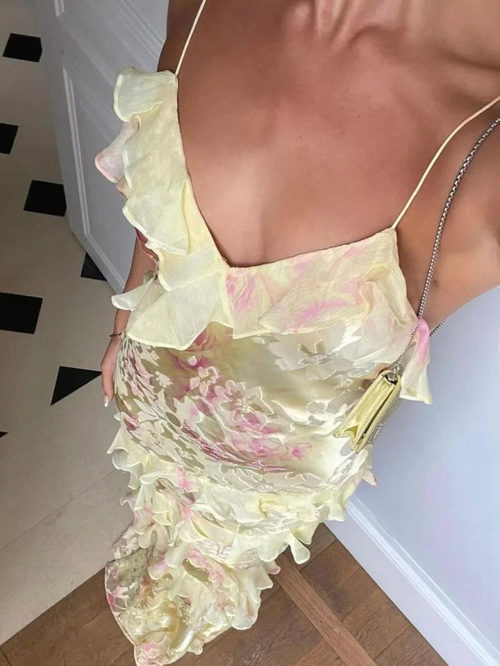 Latonya - Vestido Ligero Con Volantes