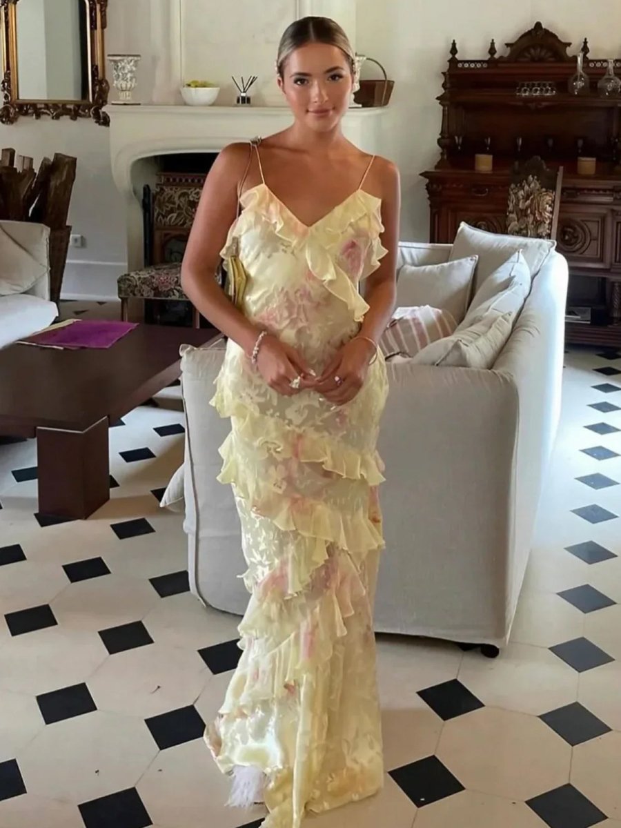 Latonya - Vestido Ligero Con Volantes
