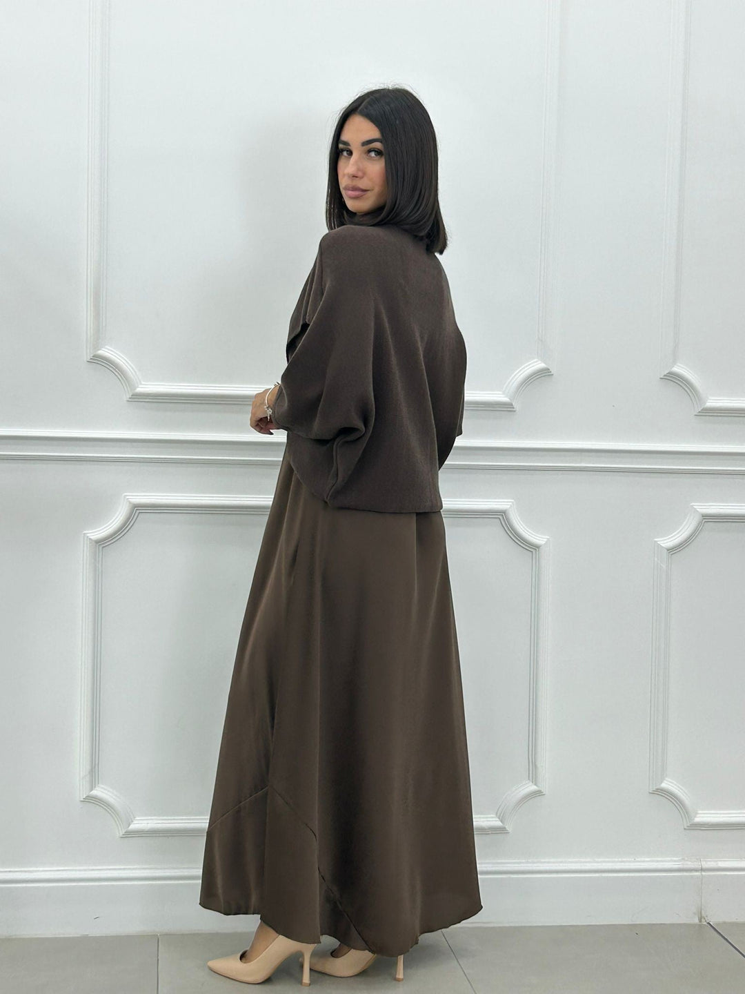 Lorelei - Elegante Vestido Largo y Top Asimétrico