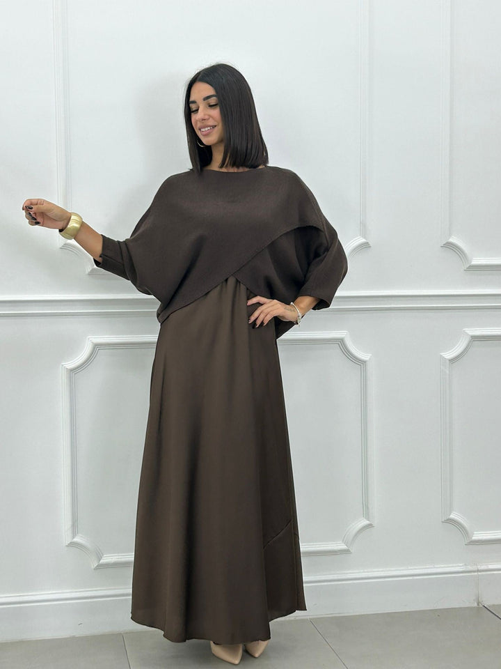Lorelei - Elegante Vestido Largo y Top Asimétrico
